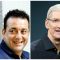 Sanjay Dutt and Tim Cook